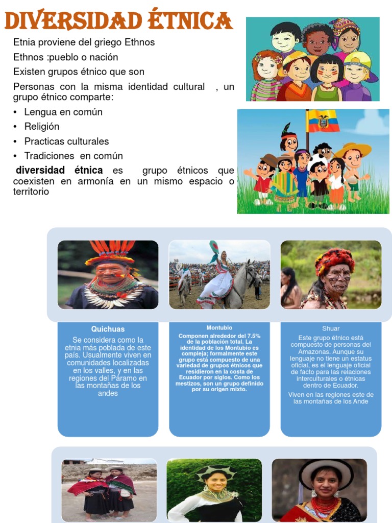 Diversidad Etnica Grupos Etnicos Ecuador Prueba Gratuita De