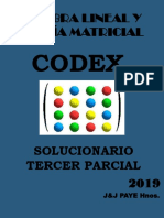 Codex Algebra Lineal 3P PDF