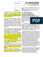 Ficha 6, Manierismo PDF