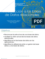 1.introducción A Las Bases de Datos Relacionales PDF