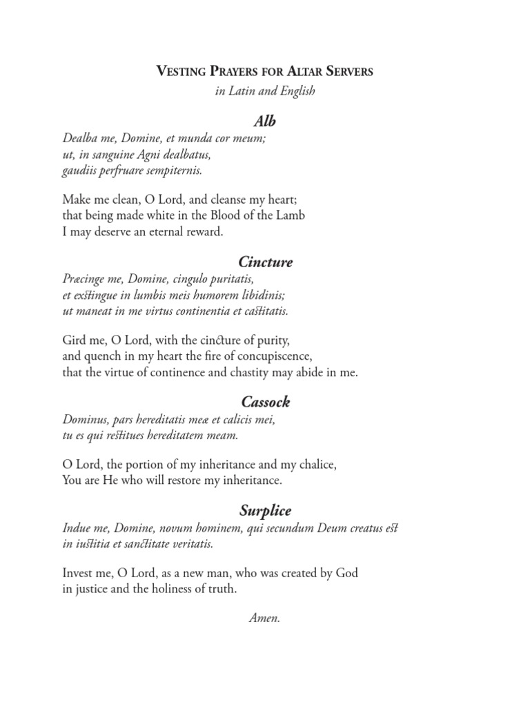 Vesting Prayers | PDF | Christian Worship And Liturgy | Eastern Christian  Liturgy