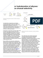 2018 08 Method Hydroboration Alkynes Radicals Unusual PDF