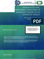 NOM-024-STPS-2001, VIBRACIONES-CONDICIONES DE SEGURIDAD E HIGIENE EN.pptx