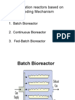 Classification Reactors Based On Feeding Mechanism: 1. Batch Bioreactor 2. Continuous Bioreactor 3. Fed-Batch Bioreactor