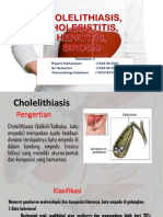 New PPT-CHOLELITHIASIS, CHOLESISTITIS, HEPATITIS, SIROSIS