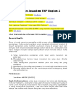 Soal TKP Bagian 2 Dan Jawabannya PDF