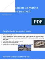 Plastic Pollution On Marine Life and Environment 2