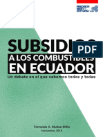 Subsidios en El Ecuador PDF