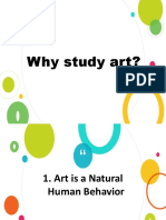 Why Study Art