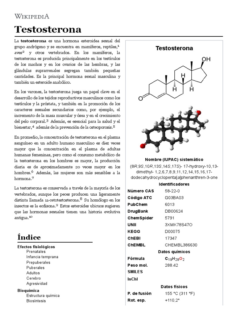 Testosterona PDF | Testosterona | Estradiol
