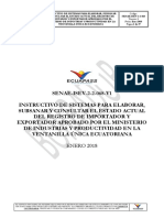 Instructivo SENAE-ISEV-2-2-068 PDF