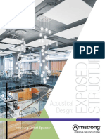 Acoustical Design Exposed Structure Spaces Brochure