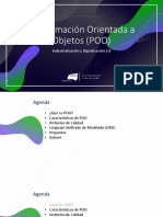 01 - POO (Programación Orientada A Objetos PDF