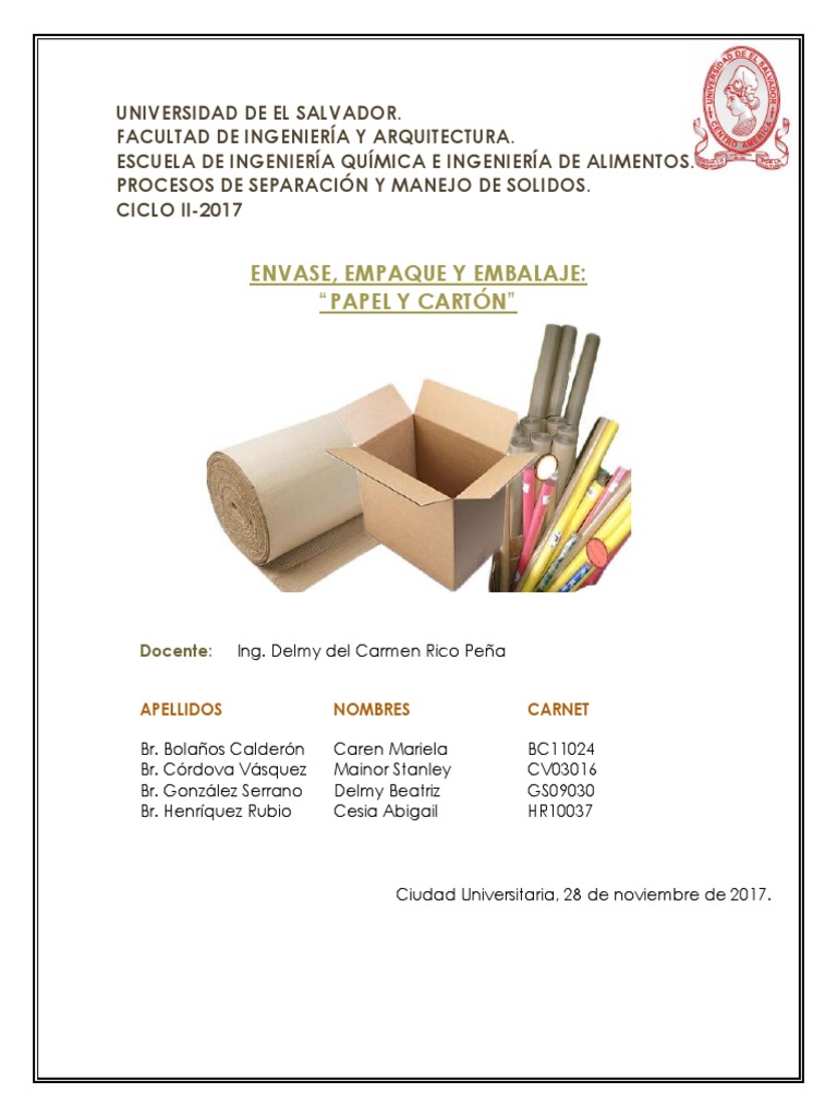 Cajas de cartón - Envase y Embalaje - Cajas de cartón