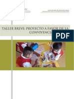 Proyecto A Favor de La Convivencia Escolar PDF