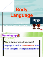 BODY LANGUAGE GUIDE