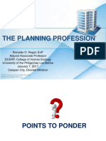 The Planning Profession January 7 2017