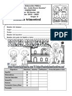 Examen5toGrado1erTrimestre2019 20MEEP