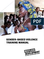 Restless SL GBV Training Manual 2103-14 PDF