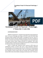 Kegagalan Konstruksi Tol Pasuruan-Probolinggo PDF