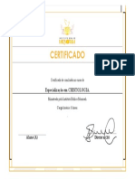 Certificado Cristologia PDF