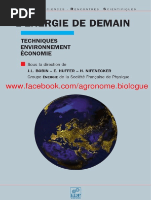 L Energie De Demain Techniques Environnement Entropie Transfert Thermique