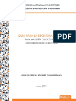 Guía de Elaboración Tesis Ciencias Sociales y Humanas