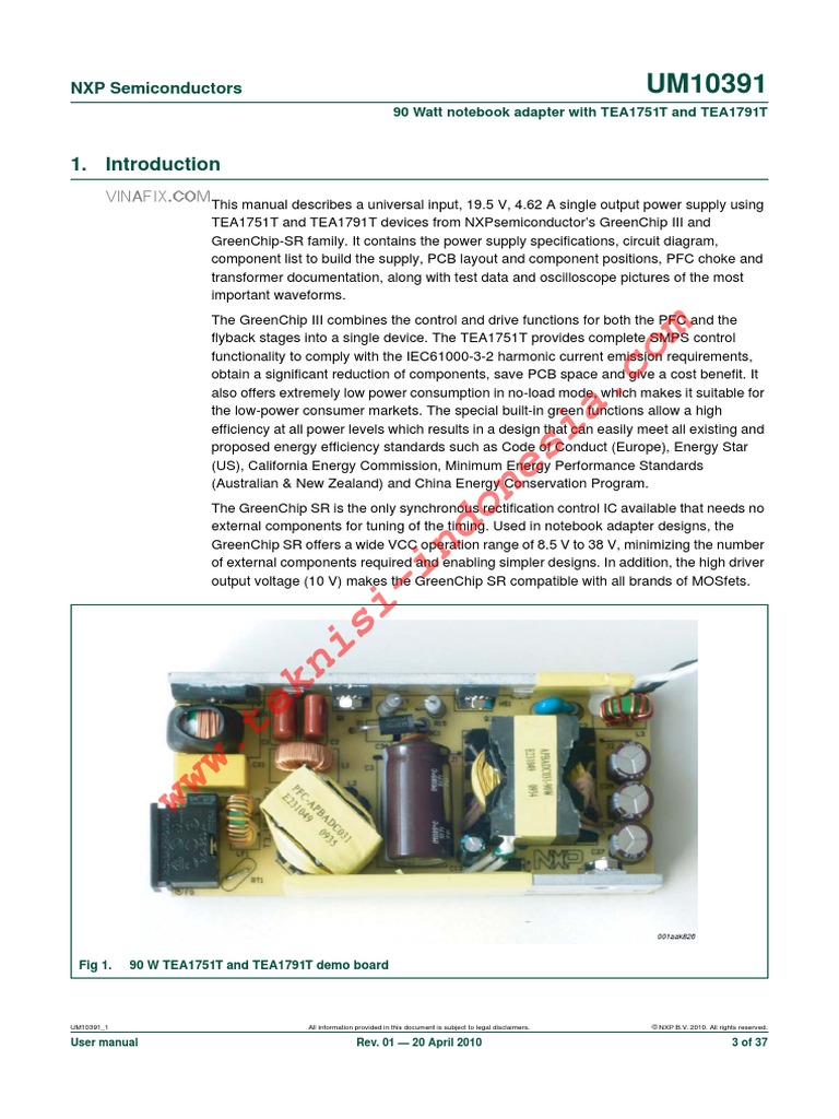 .Toshiba PA-1750-09 На М - сх LTA601N (TEA 1751T) | PDF | Electrical ...