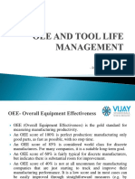Oee and Tool Life Management 1