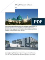 5 Masjid Megah Modern Di Indonesia