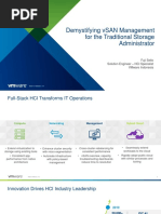 Demystifying vSAN Management For The Traditional Storage Administrator