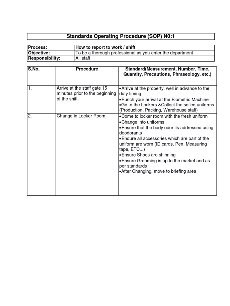 SOP Logistics PDF Procurement Internal Control