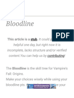 Bloodline - Official Vampire's Fall - Origins Wiki