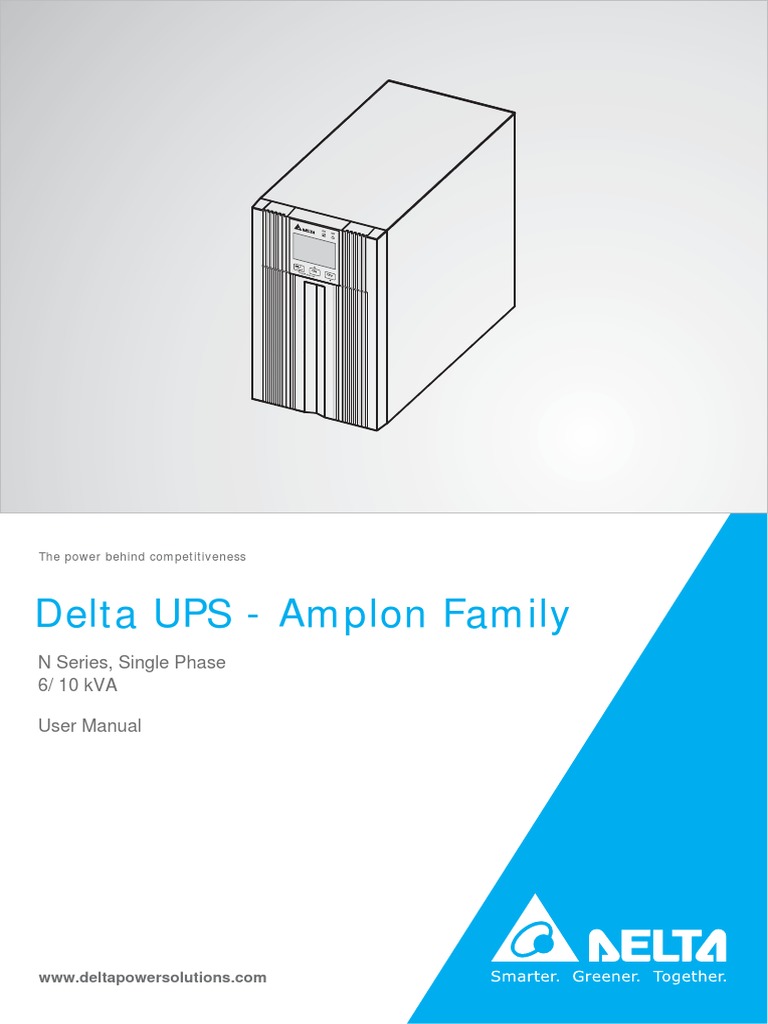 Manual UPS New N 6 10kVA en Us | PDF | Personal Computers | Power Inverter