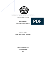 Makalah Manajemen Keperawatan Bencana Pada Ibu Hamil Dan Bayi
