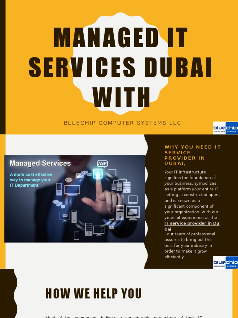 Managed IT Services in Dubai by Bluechip | PDF