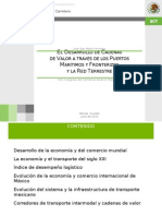 El Desarrollo de Cadenas de Valor A Través de Los Puertos Marítimos y Fronterizos, y La Red Terrestre 2010