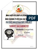 Vishvajith Abdul Tangent Galvanometer Project