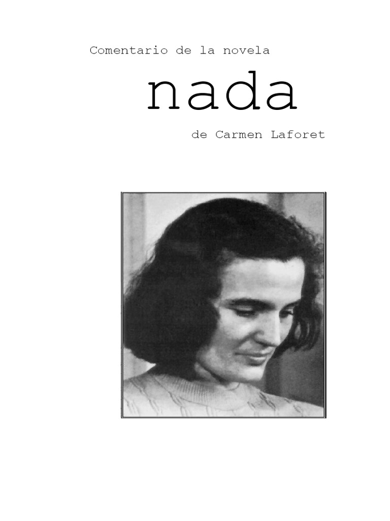 Nada Carmen Laforet | PDF | Novelas | Pobreza