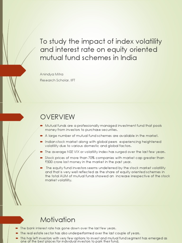 To Study The Impact of Index Volatility On Mutual Funds | PDF | Stock ...