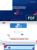 Tutorial Penggunaan SIAP Setting
