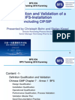 Qualification and Validation of A BFS-Installation PDF