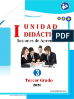 1ra Unidad Didactica-2020- TERCER GRADO