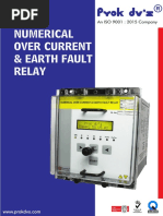 Numerical Over Current & Earth Fault Relay