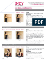 Tennis Elbow Home Exercise Program