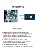 Adenomiosis: diagnóstico y tratamiento