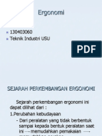 Sejarah Ergonomi