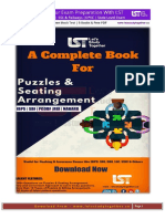 E-Book For Puzzles and Seating Arrangement