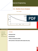 Decline Curve Analysis Course
