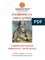 2° Módulo - Patristica y Educación - CORNAVACA - 20 DE MAYO PDF